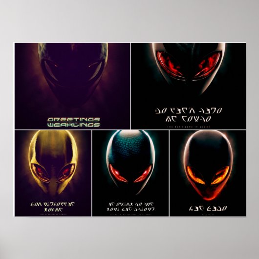 Poster Alienware (Devant)