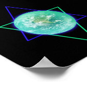 Poster Alignement Sigil de la terre (Coin)