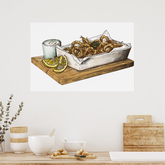 Poster Alimentation (Cuisine)