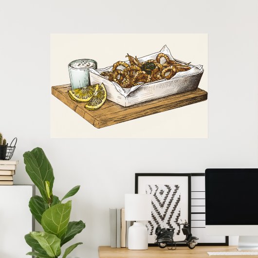 Poster Alimentation (Bureau à domicile)