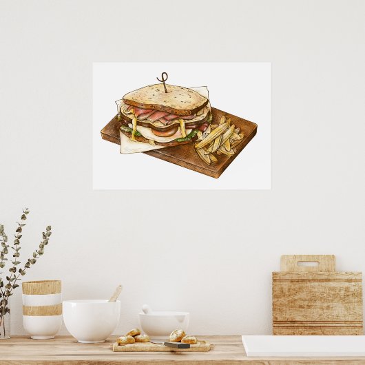 Poster Alimentation (Cuisine)