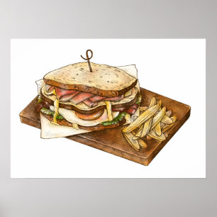 Poster Alimentation