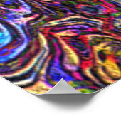 Poster alimentation abstrait 8 (Coin)