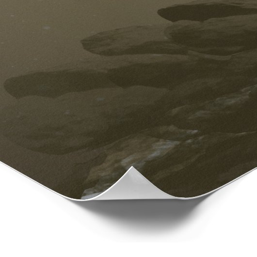 Poster Alimentation de deux walleye (Coin)