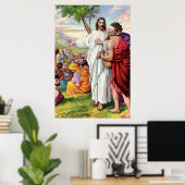 Poster Alimentation des 5000 (Bureau à domicile)