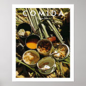 Poster Alimentation, Histoire, Porto Rico (Devant)