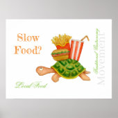 Poster Alimentation lente (Devant)