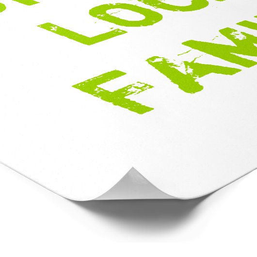 Poster Alimentation locale (Coin)