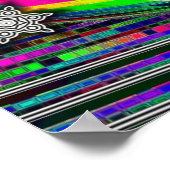 Poster Alimentation par flocon de neige (ajouter des mots (Coin)