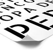 Poster Alimentation portoricaine (Coin)