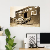 Poster Alimentation Riverside (Bureau à domicile)