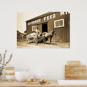 Poster Alimentation Riverside (Cuisine)