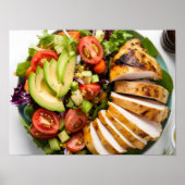 Poster Alimentation saine (Devant)