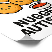 Poster Alimenté par des nuggets de poulet et fierté de l' (Coin)