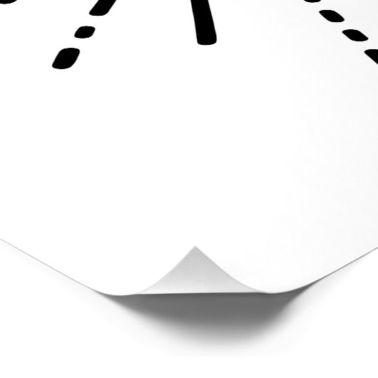 Poster Alimenté par la prière (Coin)