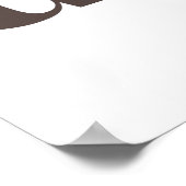 Poster Alimenté par le Café et les Dates Limite de Rendu (Coin)