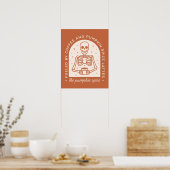 Poster Alimenté par le café et les lattes d'épices Citrou (Cuisine)