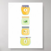 Poster Aliments de canne - Confitures mixtes (Devant)