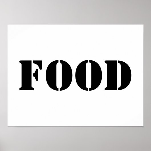 Poster Aliments génériques et boissons Fournitures de fêt (Devant)