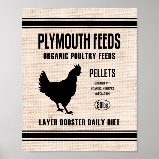 POSTER ALIMENTS PLYMOUTH (Devant)