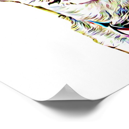 Poster Aliments que vous ne devriez pas nourrir votre chi (Coin)