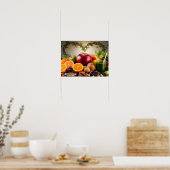 Poster Aliments sains pour le coeur (Cuisine)