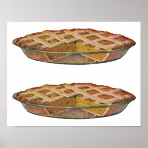 Poster Aliments vintages, Dessert, Thanksgiving Citrouill