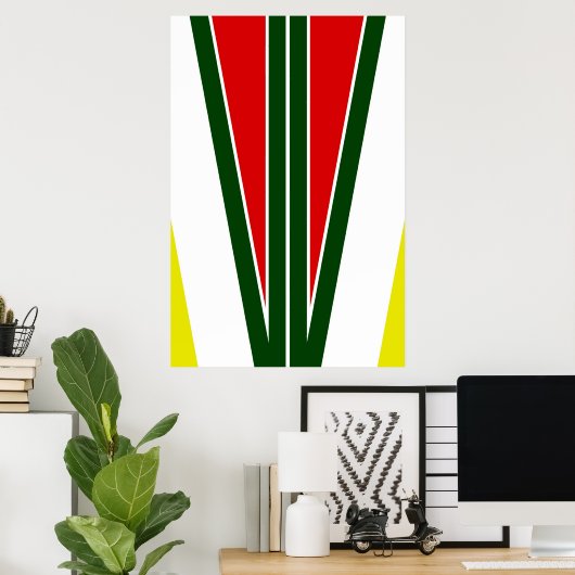 Poster Alitalia (Bureau à domicile)