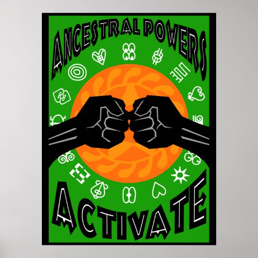 POSTER ALKEBULAN - ACTIVATION DES PUISSANCES ANCESTRALES (Devant)