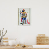 Poster Alkmey, Roi de Guinée de 'Receuil des Estampes, (Cuisine)