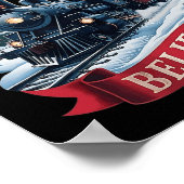 Poster All Aboard Polar Express Christmas North Pole Xmas (Coin)