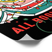 Poster All Booked For Christmas Teacher Librarian Book Lo (Coin)