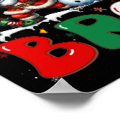 Poster All Christmas Bro Xmas Santa Elf Snowman Dabbing M (Coin)