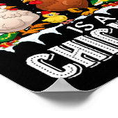 Poster All I Want For Christmas Is A Chicken Ugly Sweater (Coin)