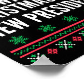 Poster All I Want For Christmas Is A New President (Coin)