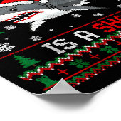 Poster All-i-want-for Christmas Is A Shark, Funny Shark C (Coin)