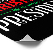 Poster All I Want For Christmas Is New President  (Coin)