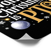 Poster All I Want For Christmas Is Pto Funny Christmas (Coin)