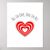 Poster "All in One, One in All" (Devant)