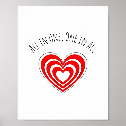 Poster "All in One, One in All" (Devant)