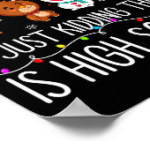 Poster All Is Calm Funny Xmas High School Christmas Seaso (Coin)