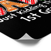 Poster All Is Calm Just Kidding This Is 1st Grade Preppy  (Coin)