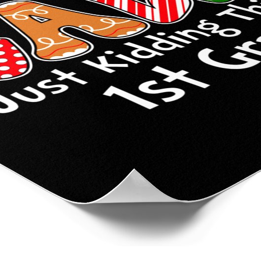 Poster All Is Calm Just Kidding This Is 1st Grade Preppy  (Coin)