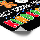 Poster All Is Calm Just Kidding This Is Kindergarten Chri (Coin)