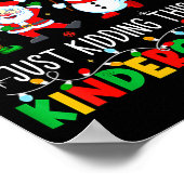 Poster All Is Calm Just Kidding This Is Kindergarten Chri (Coin)