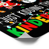 Poster All Is Calm Just Kidding This Is Kindergarten Chri (Coin)