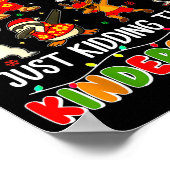 Poster All Is Calm Just Kidding This Is Kindergarten Chri (Coin)