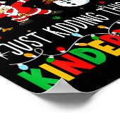 Poster All Is Calm Just Kidding This Is Kindergarten Chri (Coin)