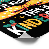 Poster All Is Calm Just Kidding This Is Kindergarten Chri (Coin)