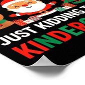 Poster All Is Calm Just Kidding This Is Kindergarten Chri (Coin)